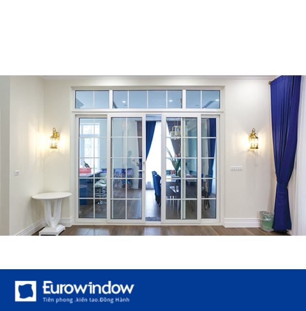 Cửa Đi Nhựa Upvc 2 Cánh Mở Trượt