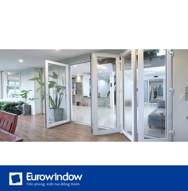 Cửa Đi Nhựa Upvc 5 Cánh Xếp Trượt